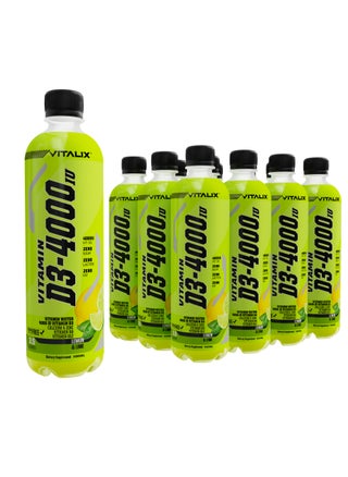 Vitamin D3-4000 Vitamin Water - Lemon & Lime Flavour Zero Sugar, with Calcium and Zinc, 500mL, Pack of 12 - pzsku/Z1EDEA7187BB65E1ADA33Z/45/1746625407/beb0ae82-c2a3-4c24-99f9-c814c57294ca