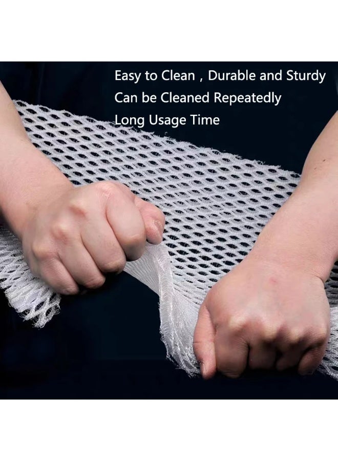 هوانكسين هوم فلتر حوض أسماك ثلاثي الأبعاد بيولوجي عملي إسفنجة حيوية بحجم مربع مع ملحقات لإزالة الرغوة لمنع انسداد الماء وزيادة عمر الحوض - Image 3