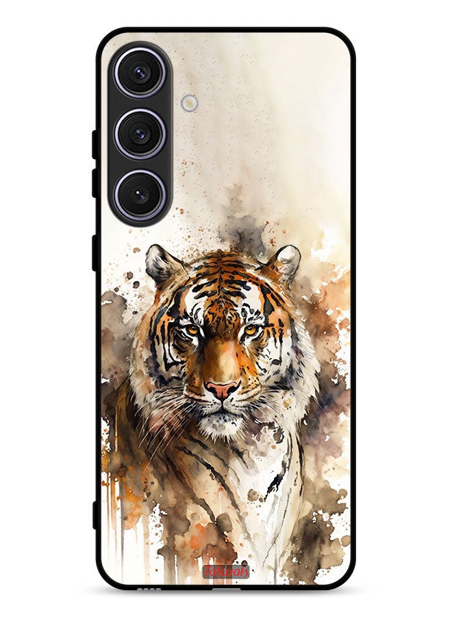 Tolwak Samsung Galaxy S24 5G Protective Case Cover Leopard Abstract Art - Image 1