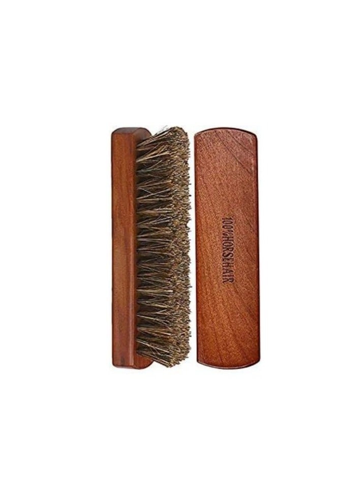 فرشه حصان مستورد للأحذية الجلدية - لبيسة نعل بلاستيك هدية - Image 3