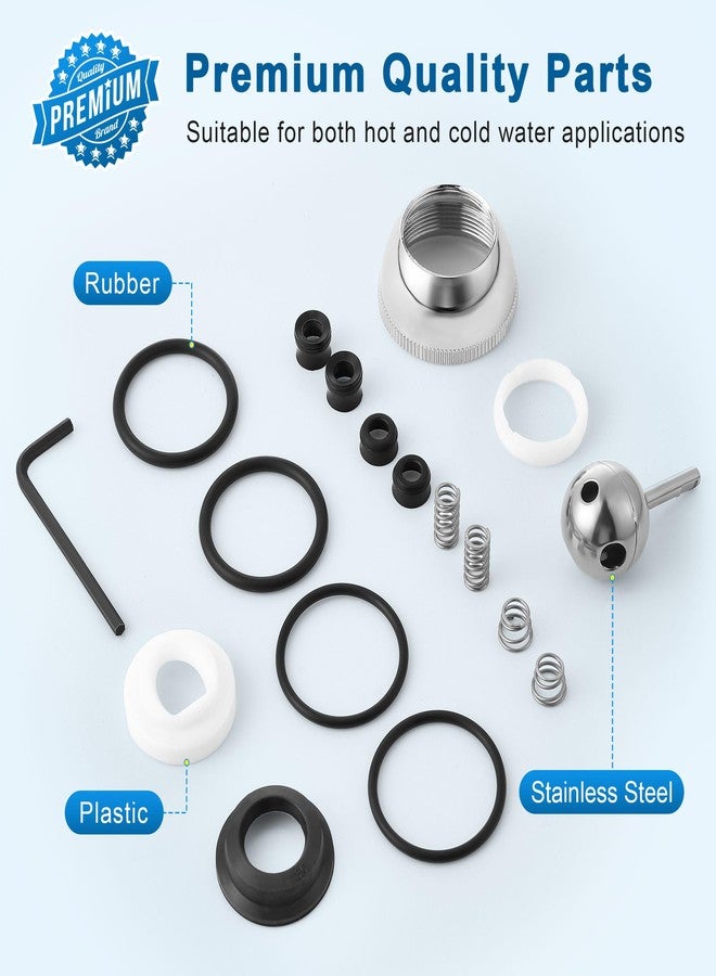 Avenuebool Faucet Repair Kit, Compatible with Peerless RP44123, Compatible with Peerless RP41661 and RP42986 Single Handle Faucet, Ball, Seats, Springs, Cam, Cap, Adjusting Ring and Bonnet - Image 4