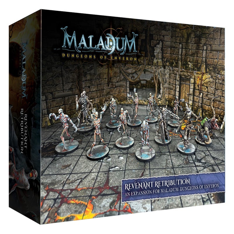Battle Systems Maladum Revenant Retribution Expansion Additional Monster Miniatures for Larger Games Battle Systems Dungeon Crawler Modular Terrain - Image 3