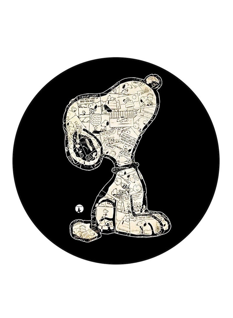 RKN Snoopy Printed Mouse Pad  Multicolour