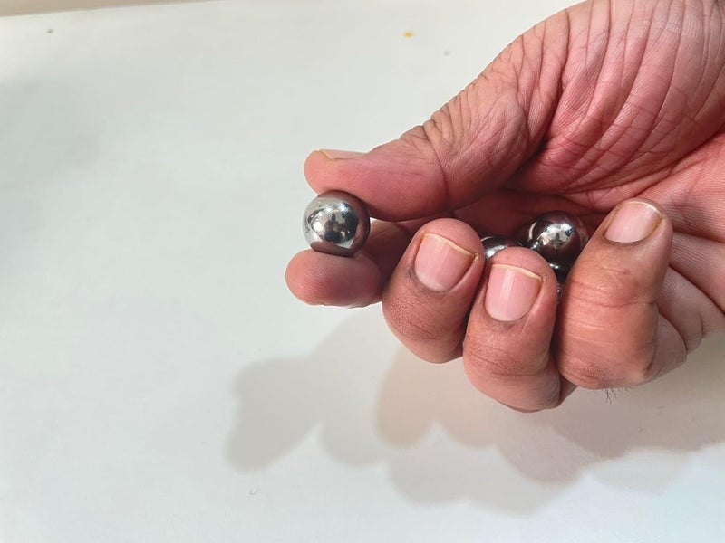 OMX , 18mm Exact Chrome Steel Bearing Parts Ball, Weight of 1 Ball is 23 Gram (12 PC) - Image 4