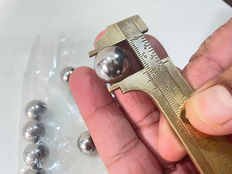 OMX , 18mm Exact Chrome Steel Bearing Parts Ball, Weight of 1 Ball is 23 Gram (12 PC) - Image 3