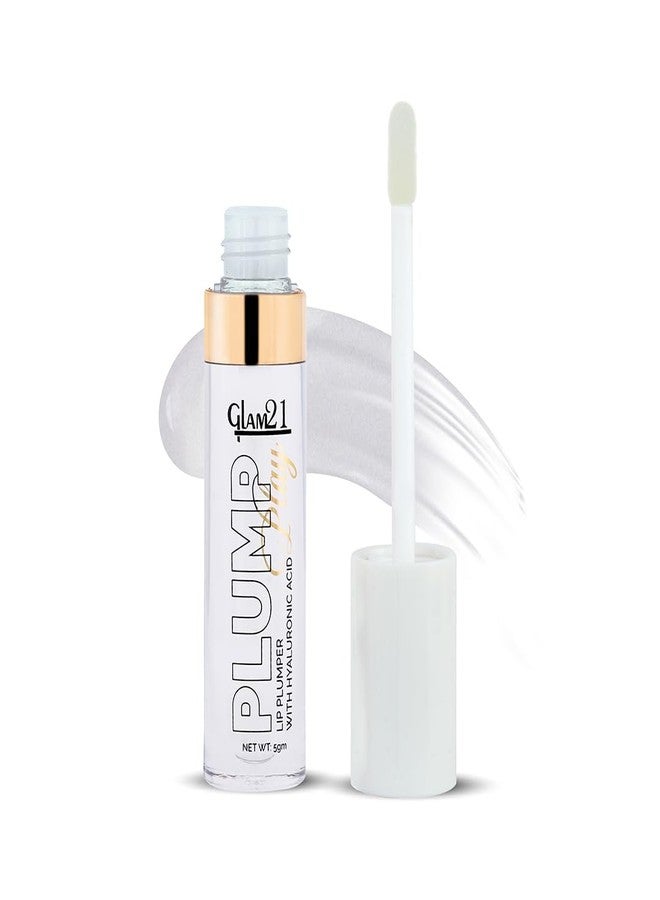 Glam 21 Lip Plumper With Hyaluronic Acid | Lightweight Lip Glossy With High Shine Glossy Y Finish For Fuller And Plump Lips | 01 Starlight - 5 Gm - Image 1