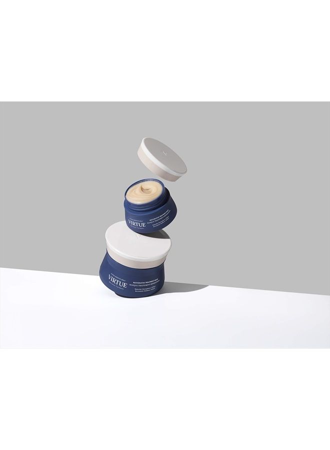 VIRTUE قناع علاج استعادة الشعر 1.7 أونصة سائلة | يصلح الشعر التالف في 3 دقائق | نباتي، خالي من الكبريتات، خالي من البارابين - Image 2
