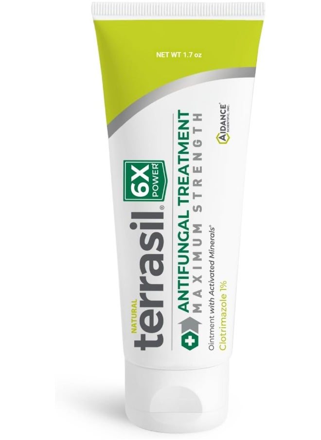 Terrasil - terrasil Aidance Scientific Anti-fungal Treatment Max 6 X Faster Healing, Natural Soothing Clotrimazole (50g) - Image 1