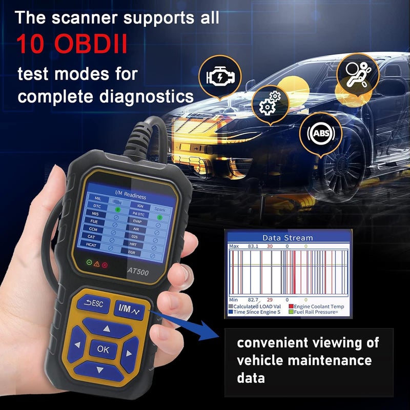 iKiKin أداة تشخيص iKiKin AT500 OBD2 - Image 5