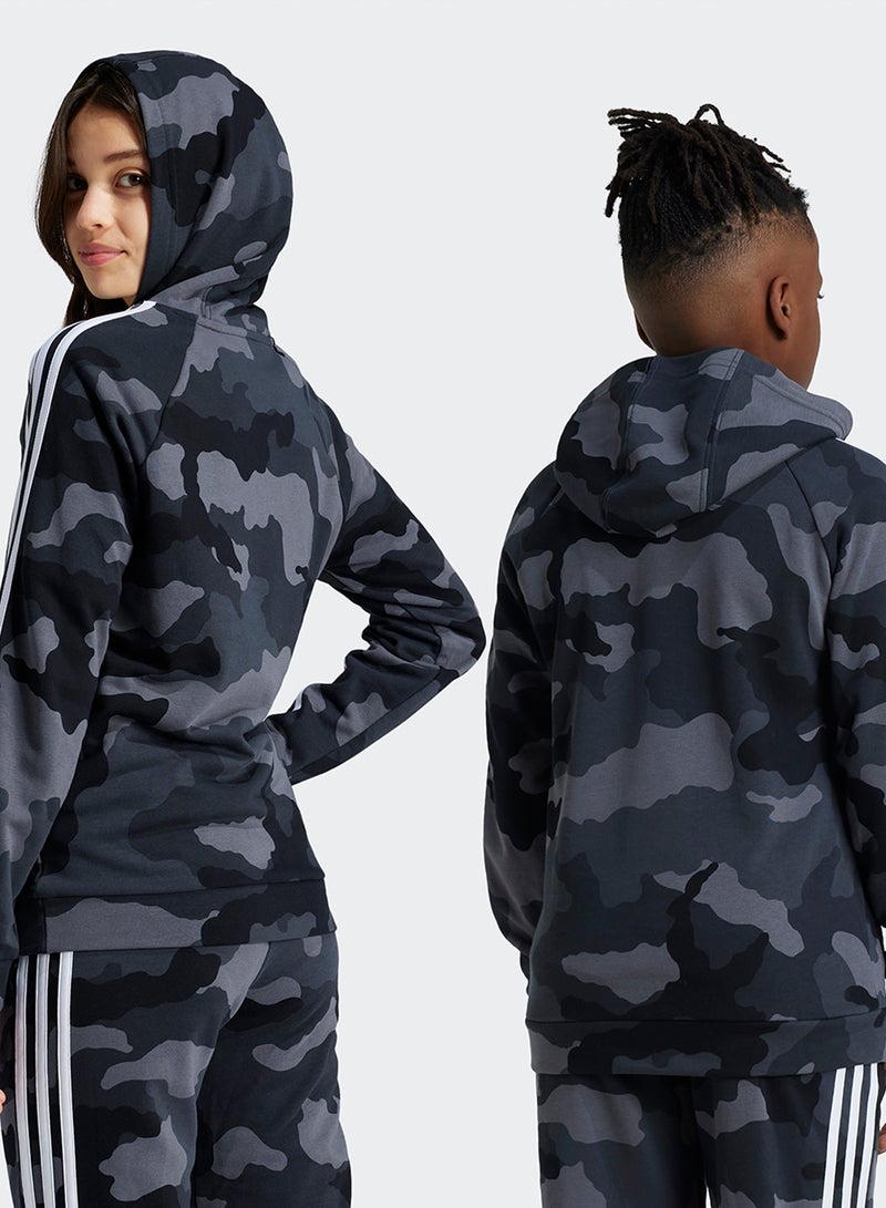 Adidas Youth Big Logo French Terry Hoodie  - Image 2