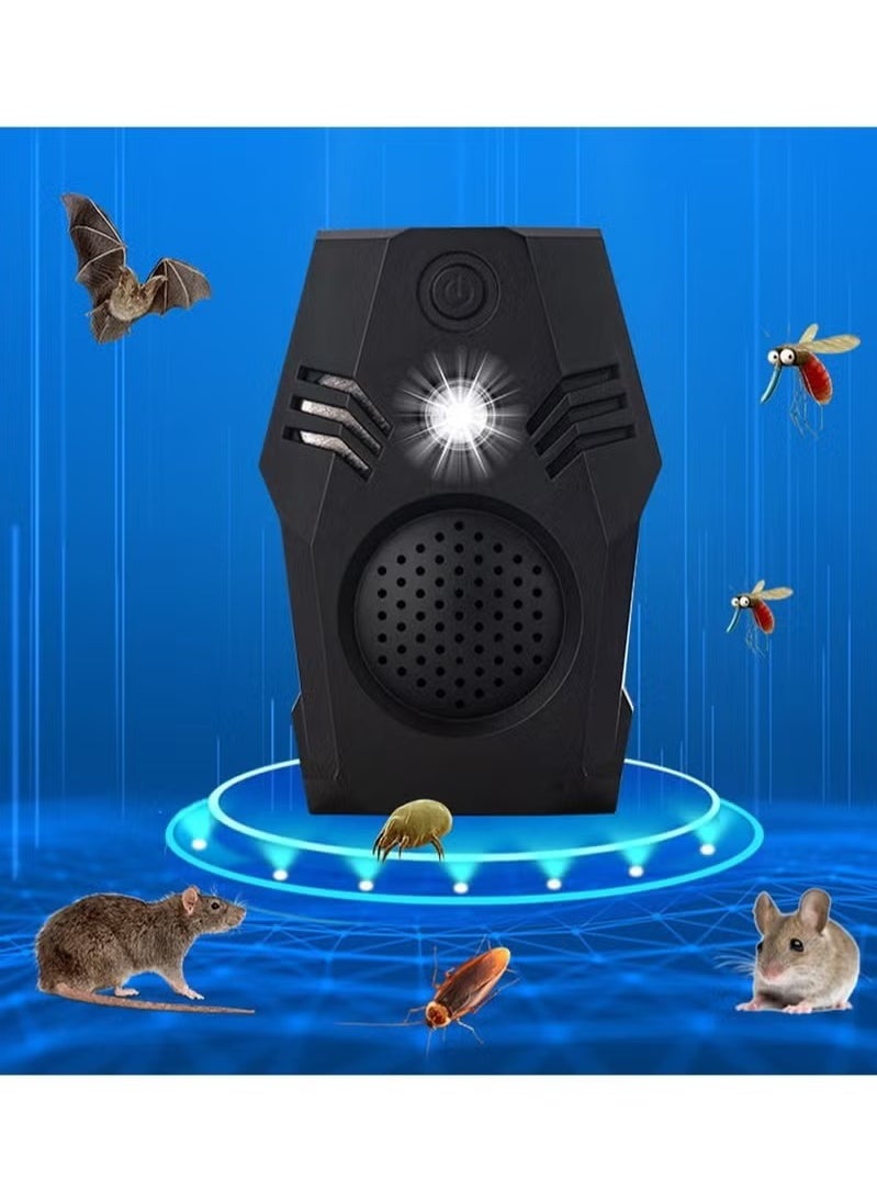 Generic - Ultrasonic Pest Repeller Electronic Mouse Repellent Plug in High Effective 2 Models House Rodent Repellent Defend for Flea Insects Mosquitoes Mice Spiders Rats Bugs - Image 1