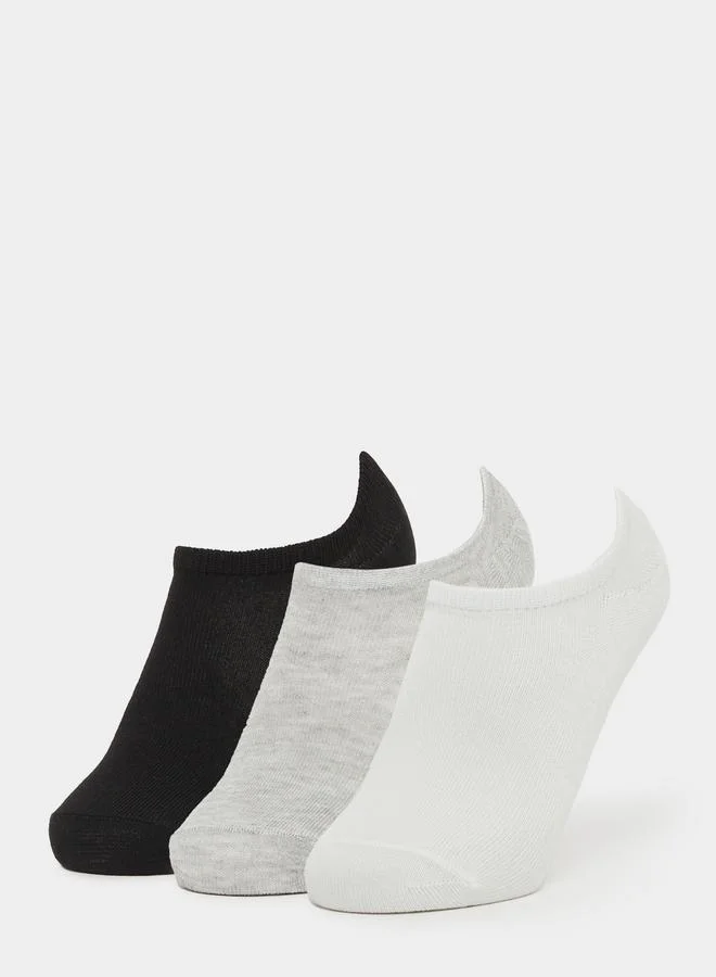 ستايلي Styli Pack of 3 Comfortable Ankle Socks