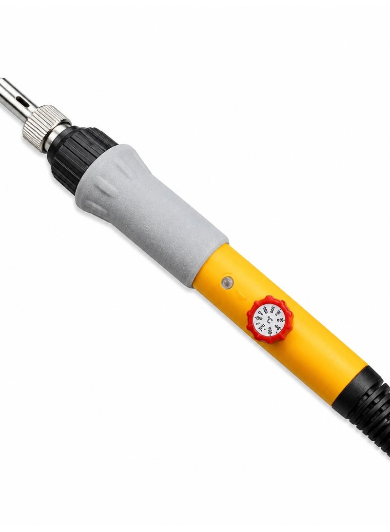 ABC ART871 Electric Soldering Iron 60W, High-Performance Soldering Tool with Fast Heating, Adjustable Temperature Up to 500°C, Durable Design, Comfortable Grip, Ideal for Electronics, DIY Repairs, and Professional Use - Image 2