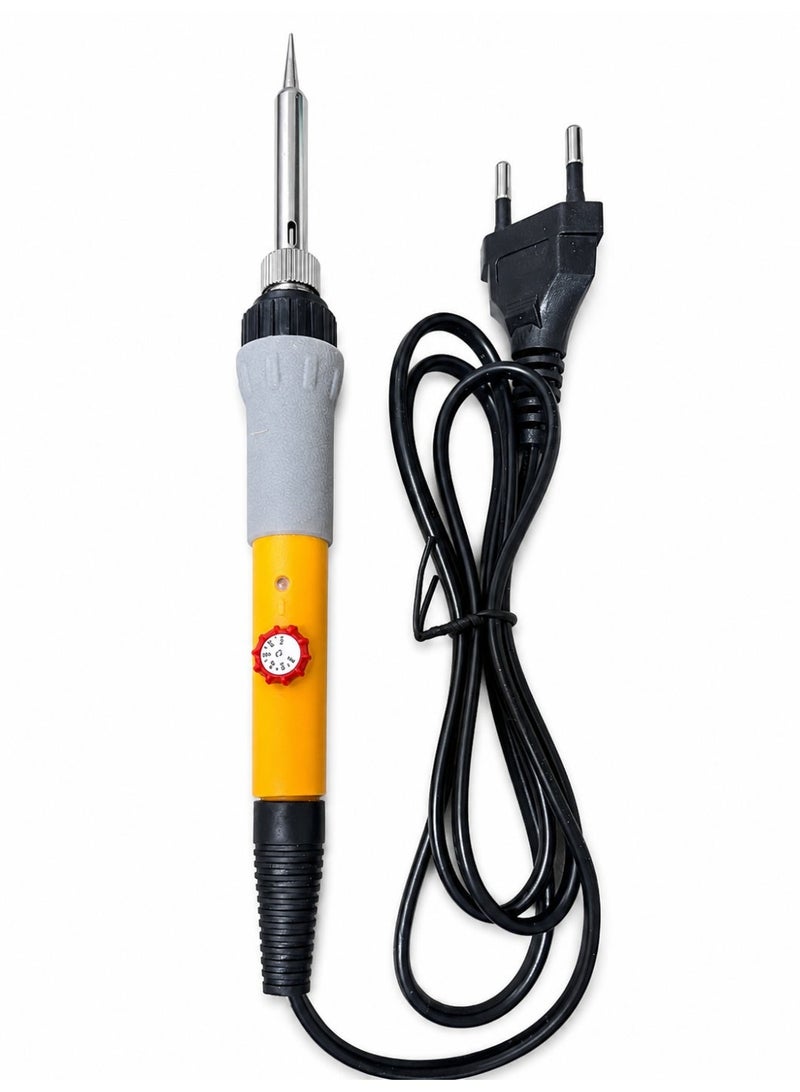 ABC ART871 Electric Soldering Iron 60W, High-Performance Soldering Tool with Fast Heating, Adjustable Temperature Up to 500°C, Durable Design, Comfortable Grip, Ideal for Electronics, DIY Repairs, and Professional Use - Image 1
