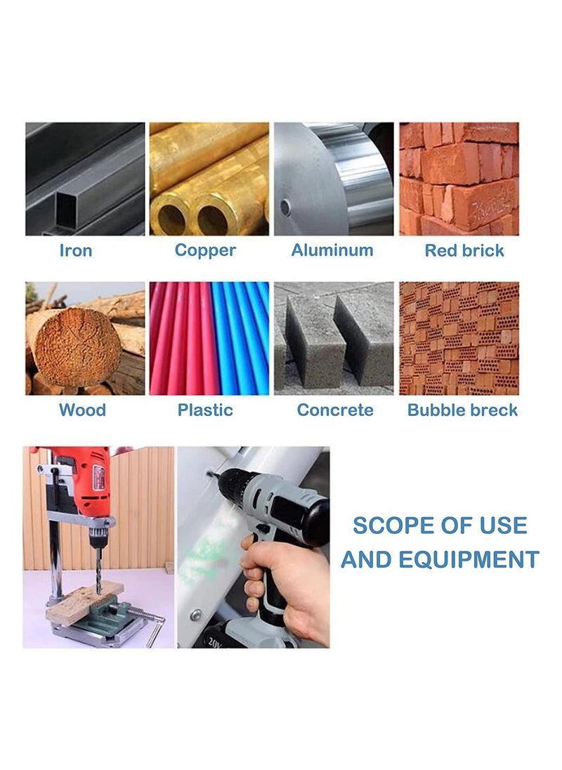 Cool Baby COOLBABY 7 Pieces Masonry Drill Bit, 3-12mm Concrete Tile Drill Bits Set, Cross Carbide Tipped Drill Bits for Drilling Wall, Wood, Brick, Ceramic and Plastic  - Image 2