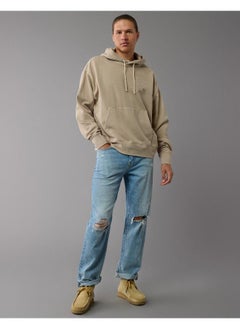 American Eagle Logo Graphic Drawstring Pullover Hoodie  - Image 1