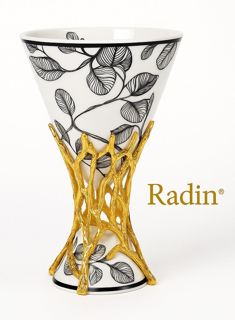 رادین بخور حروق للفحم الموقد البخور السيراميك الموقد البخور للعود - اللون الذهبي - Image 2