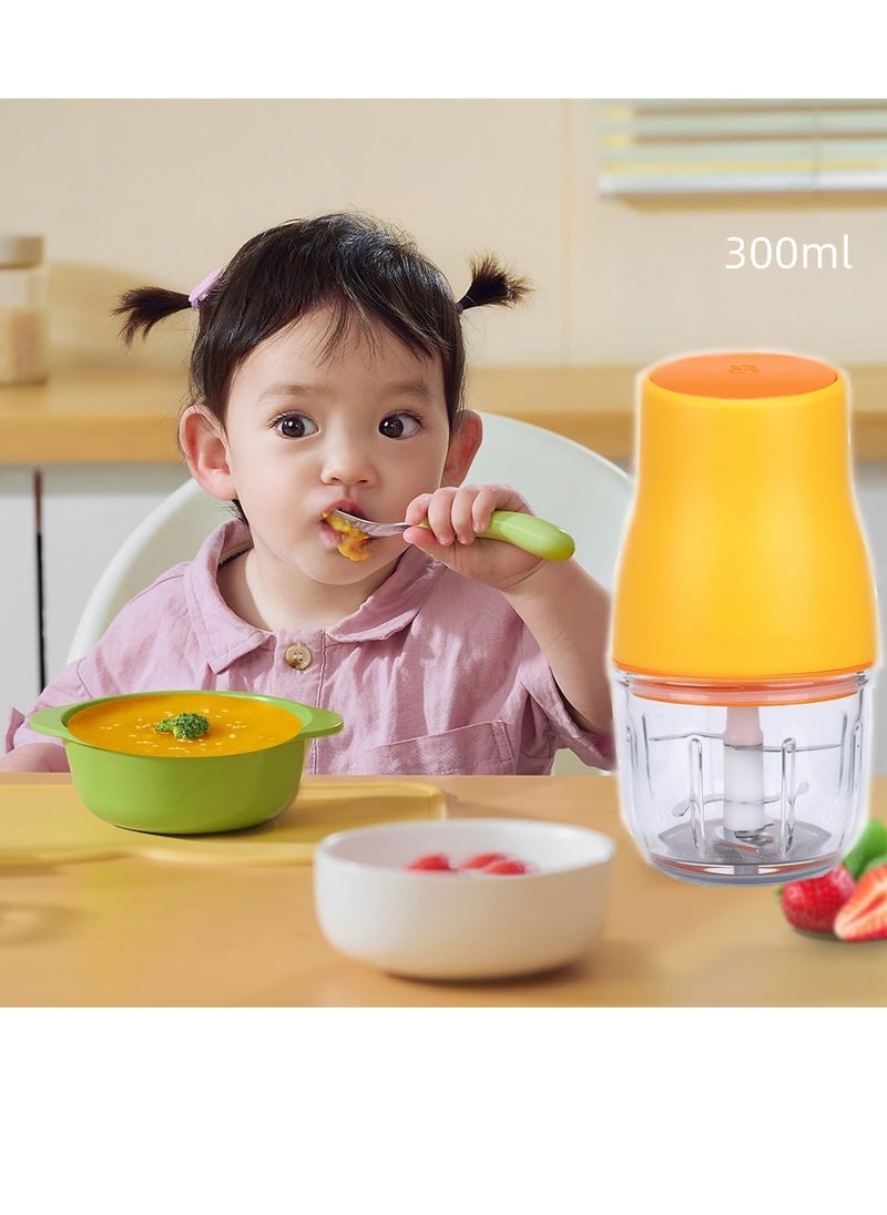 Gonice - Baby Food Processor, Baby Food Maker High Borosilicate Glass, Baby Food Blender with 304 Blade for Baby Food Fruit Vegatable Meat, Baby Puree Maker Make Fresh and Nutritious Meals for Baby - Image 1