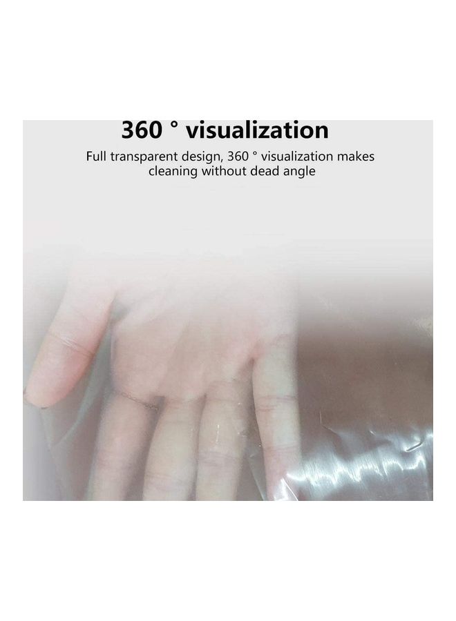 Waterproof Air Conditioner Cleaning Cover Clear - Image 4