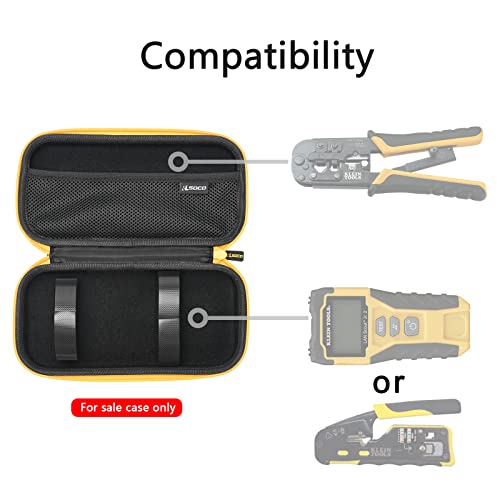 RLSOCO حافظة RLSOCO لأدوات Klein VDV526-200/VDV501-851/VDV501-852/VDV501-853 لاختبار الكابلات تعمل مع مجموعة اختبار كابل Klein Tools 80072 RJ45 (الحافظة فقط) - Image 3