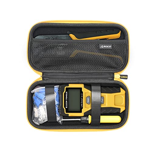 RLSOCO حافظة RLSOCO لأدوات Klein VDV526-200/VDV501-851/VDV501-852/VDV501-853 لاختبار الكابلات تعمل مع مجموعة اختبار كابل Klein Tools 80072 RJ45 (الحافظة فقط) - Image 1