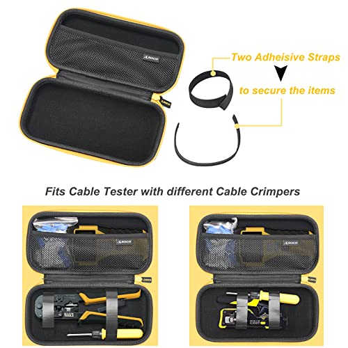 RLSOCO حافظة RLSOCO لأدوات Klein VDV526-200/VDV501-851/VDV501-852/VDV501-853 لاختبار الكابلات تعمل مع مجموعة اختبار كابل Klein Tools 80072 RJ45 (الحافظة فقط) - Image 4