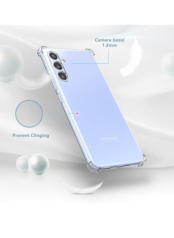 MIGOFAST Samsung Galaxy A16 Case, for Samsung A16 Phone Case Clear, Reinforced Corners Scratch Resistant TPU Rubber Soft Silicone Protective Cover for Samsung Galaxy A16 2024 - Image 2