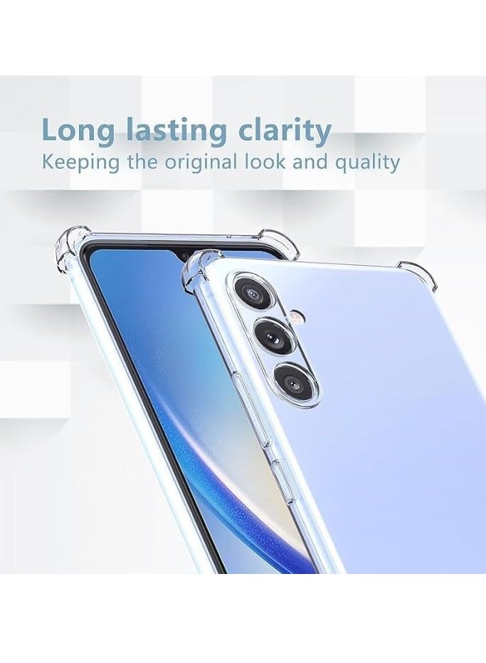 MIGOFAST Samsung Galaxy A16 Case, for Samsung A16 Phone Case Clear, Reinforced Corners Scratch Resistant TPU Rubber Soft Silicone Protective Cover for Samsung Galaxy A16 2024 - Image 5