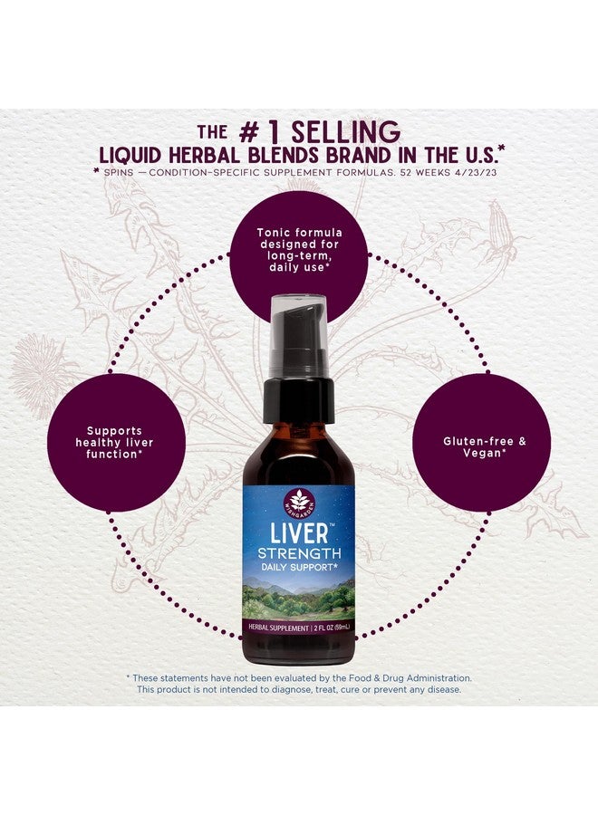 WishGarden Herbs Liver Strength Tonic - Plant-Based Herbal Liver Support Supplement with Burdock, Dandelion Root & Yellow Dock Root, Supports Liver Cleanse Detox & Repair, Healthy Liver Function, 4oz - Image 3