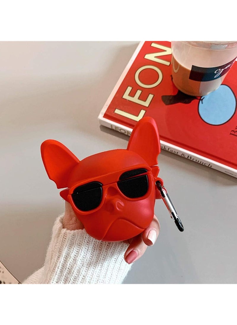 Generic - Case Soft Silicone Shockproof Cover for Apple Airpods 3 New 3d Cute Cartoon Creative Fun Case Skin with Keychain Design - Image 1