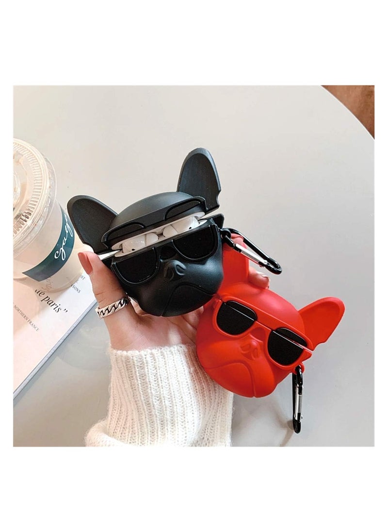 Generic - Case Soft Silicone Shockproof Cover for Apple Airpods 3 New 3d Cute Cartoon Creative Fun Case Skin with Keychain Design - Image 1