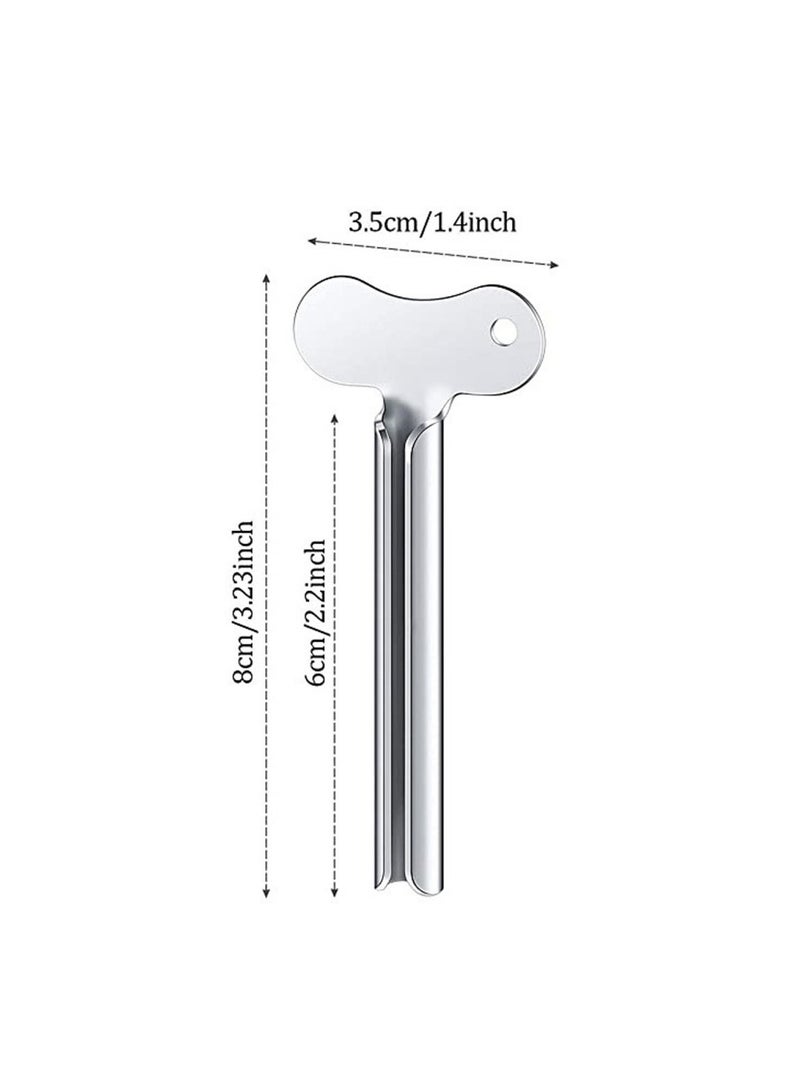 5 Pcs Stainless Steel Rolling Toothpaste Squeezer Tube Squeezer Key for Toothpaste,Paint, Cream - Image 4