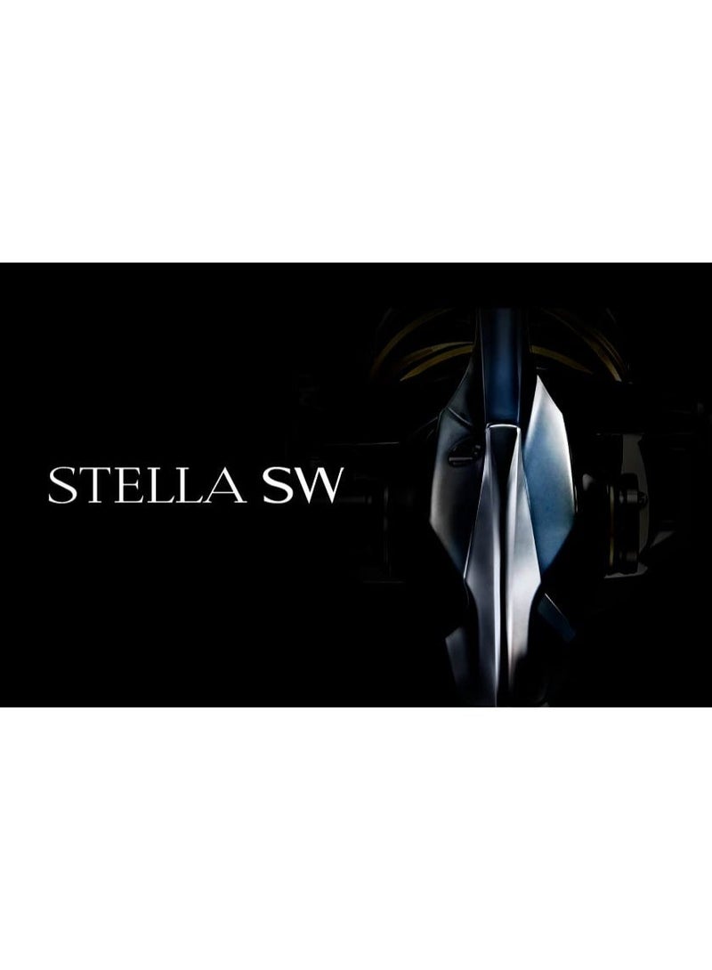 شيمانو بكرة صيد دوارة Shimano Stella SW 8000HG، بكرة صيد شديدة التحمل للمياه المالحة، أقصى سحب 25 كجم، نسبة تروس 5.6، للصيد بالجيج، البوبينج، والتورينج في عرض البحر - Image 3