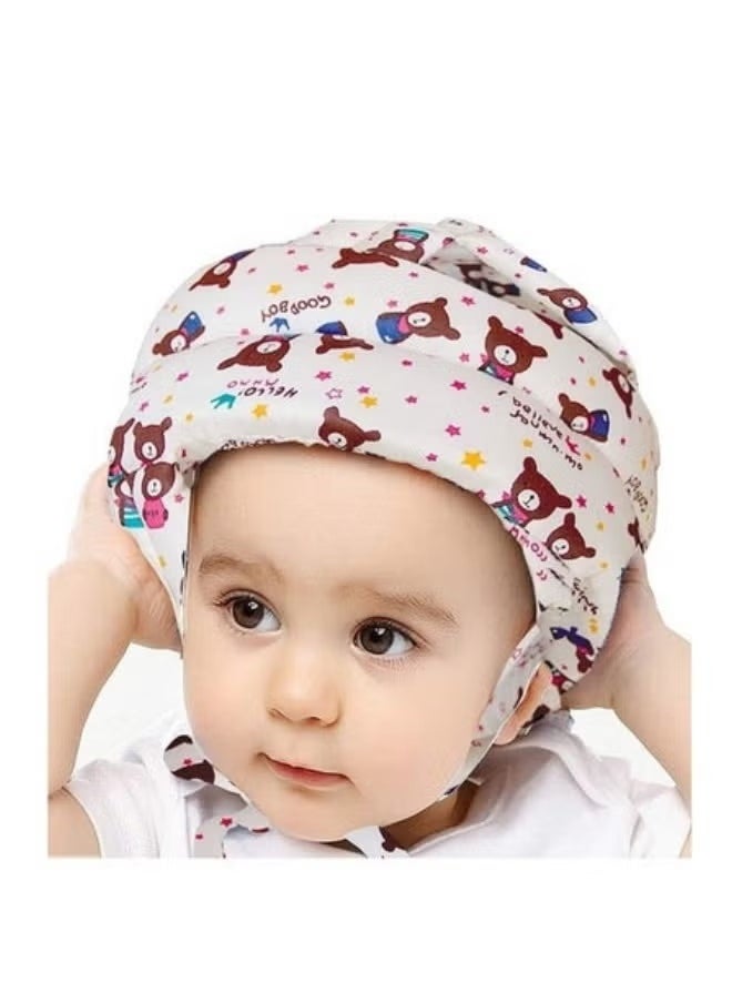 MIXDE Toddler Safety Helmet, Adjustable Protective Cap,No Bumps Child Safety Head Guard Hat for Running Walking Crawling  - Image 3
