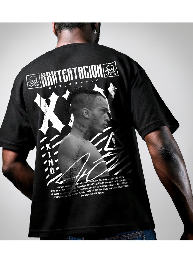 SHOP NEW ARRIVALS XXXTentacion: The Heart of Rap Graphic T-Shirt - Motivational Quote Graphic Tee for Men Women Inspirational Success Mindset Gift Unisex Comfortable Cotton - Image 3