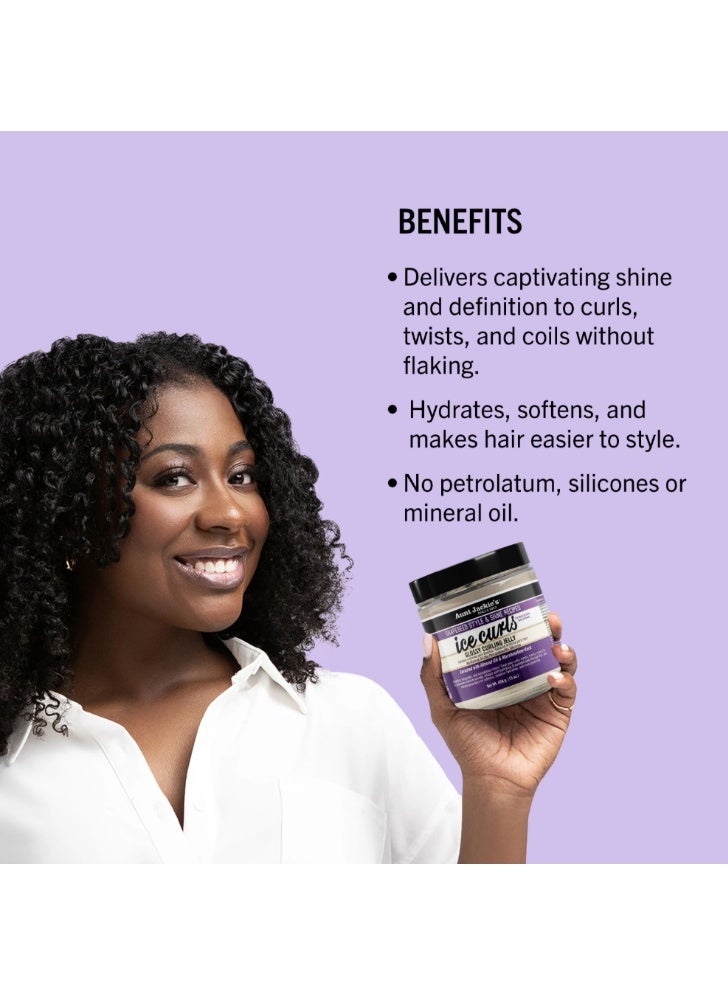 Aunt Jackie's Grapeseed Ice Curls Curling Gel, 426 G - Image 3