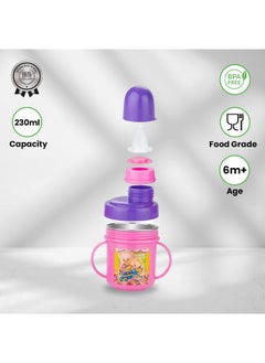 Nabhya Stainless Steel Baby Spout Sipper Cup For Kids Age 3 Months To 18 Months 250 Ml  - Image 2