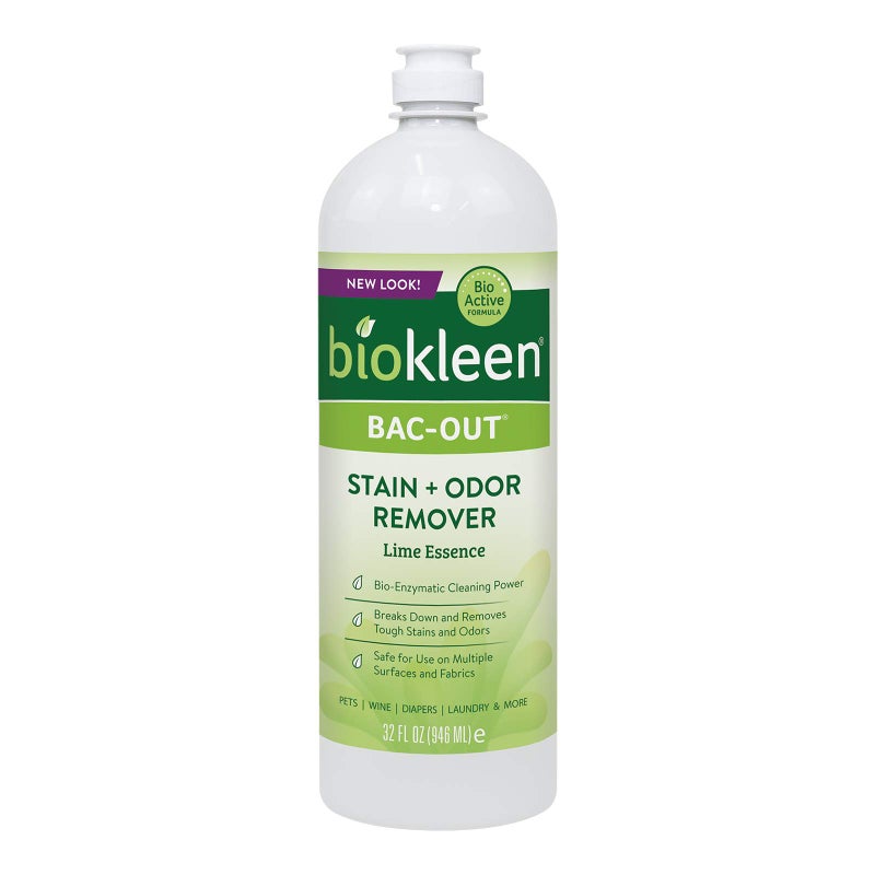 biokleen Bac Out Stain & Odor Eliminator with Live Enzyme Cultures, 32 oz - Image 1