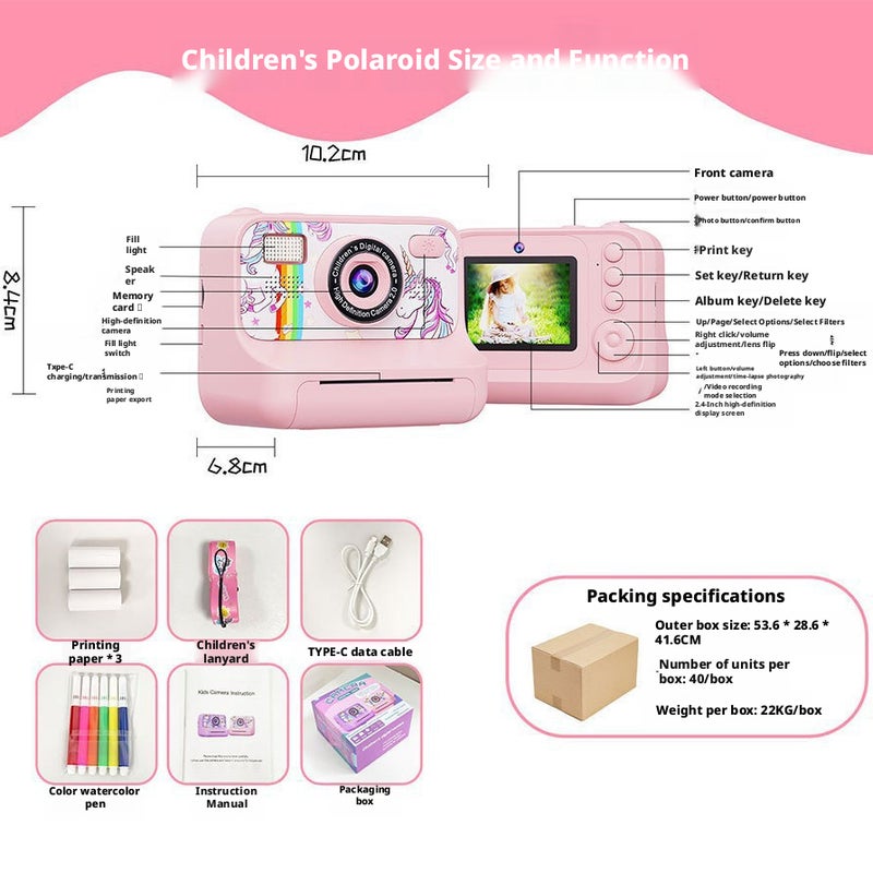 Muxin S8 Kids Instant Print Camera - Image 3