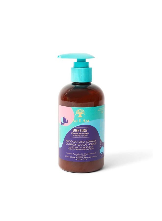 As I Am Born Curly Avocado Shea Cowash 8oz - Image 1