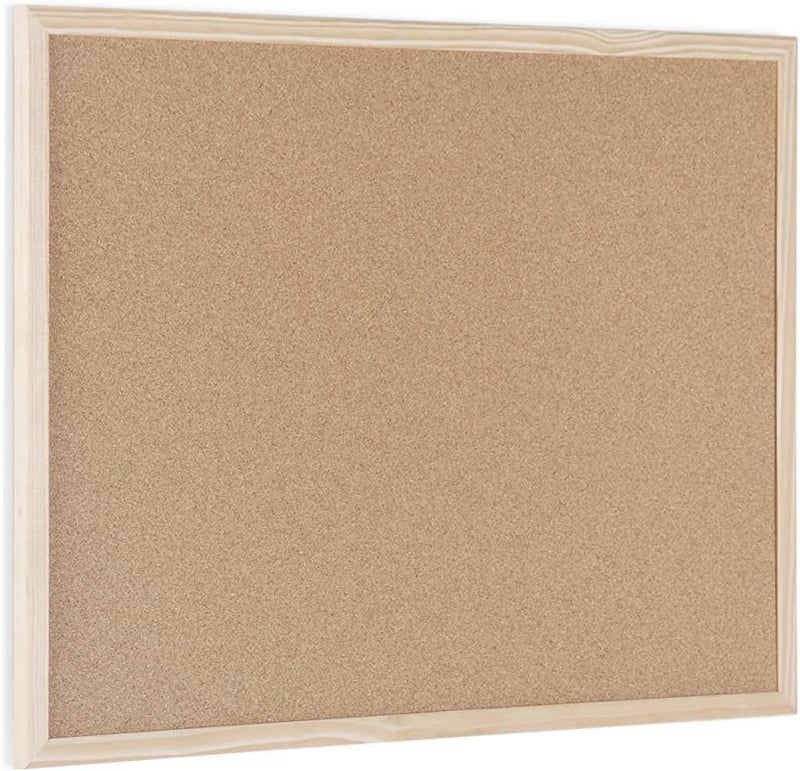 Bi-Office MC040012010 Basic Cork Board, Pine Wood Frame, 60 x 45 cm - Image 3