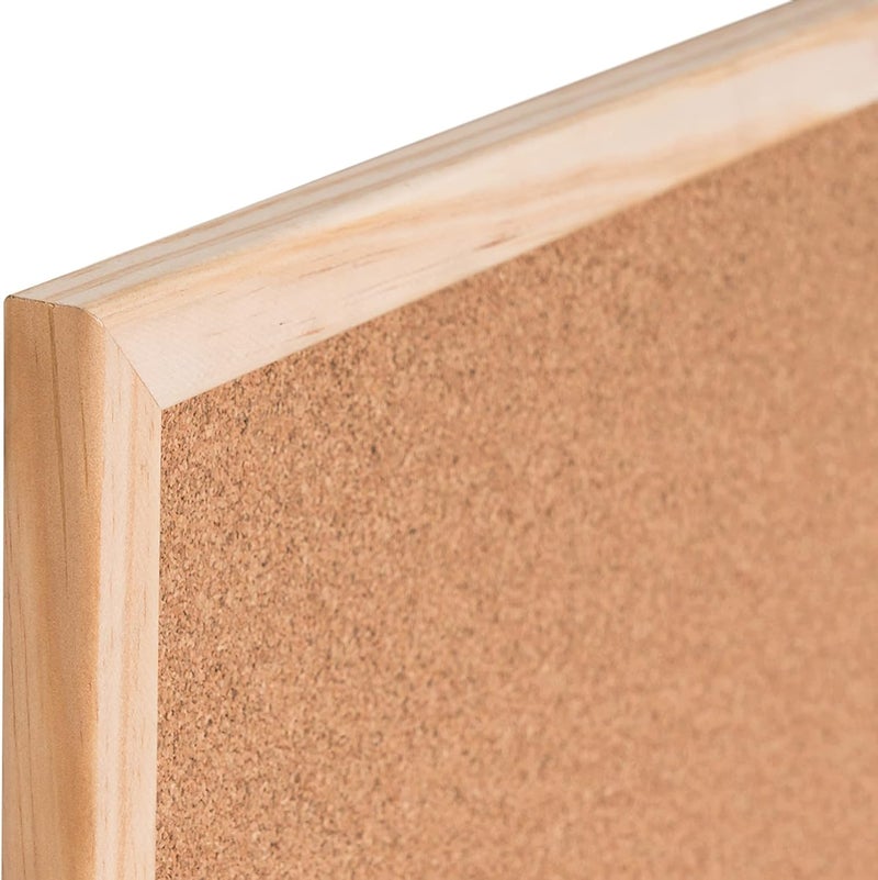 Bi-Office MC040012010 Basic Cork Board, Pine Wood Frame, 60 x 45 cm - Image 5