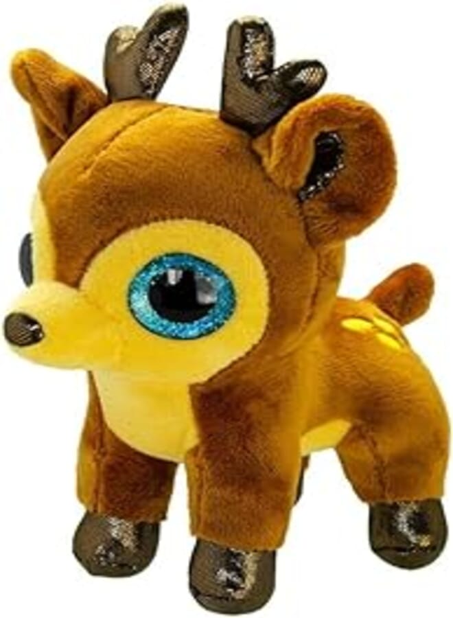 Wild Planet Orbys Deer Plush Toy, 15 cm x 14 cm x 19 cm Size