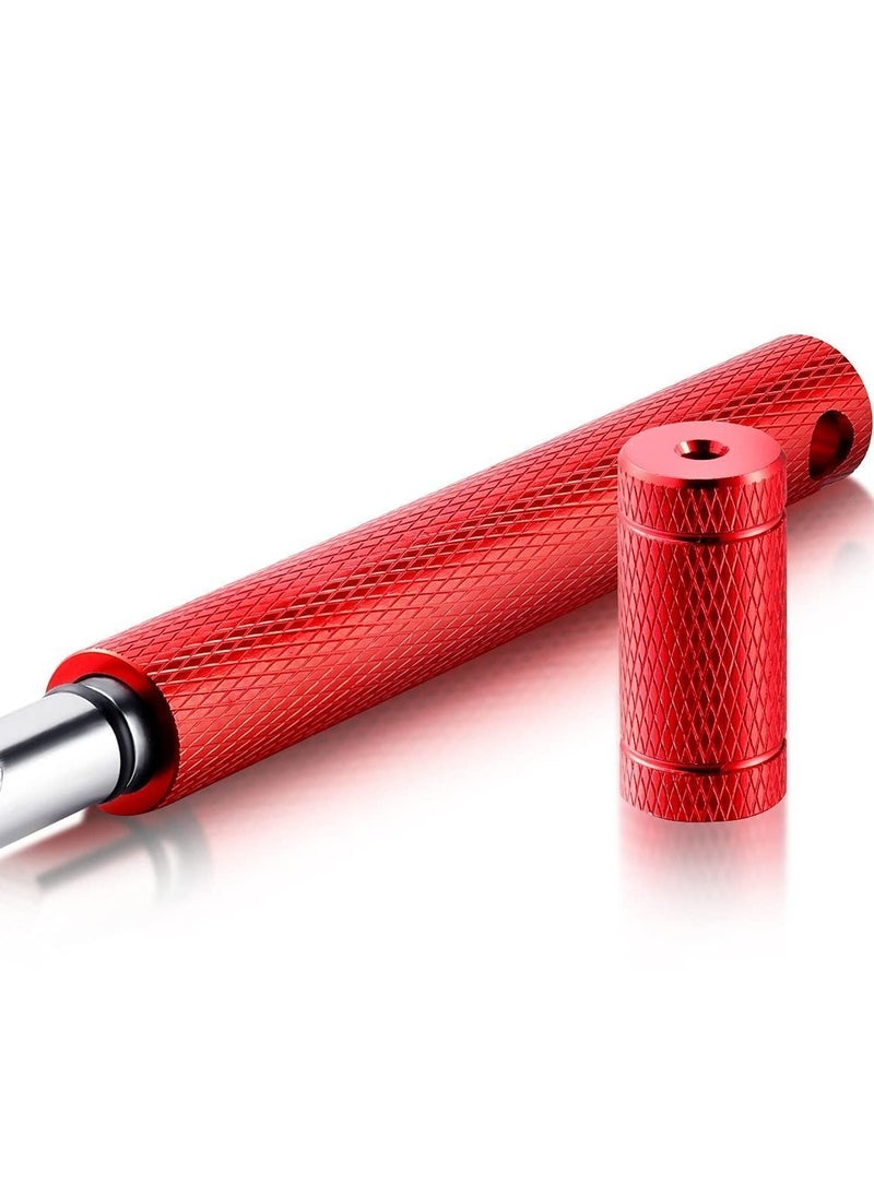 2 Pcs Golf Club Groove Sharpener, Re-Grooving Tool, and Cleaner for Wedges & Irons U V-Grooves Wedges, Red, Blue