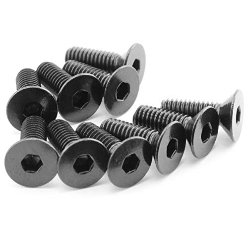 heyous 10 Sets Aluminum Alloy Keymod Screw and Nut Replacement Set for Railed Parts Fit Rail Sections for Hunting - Image 5