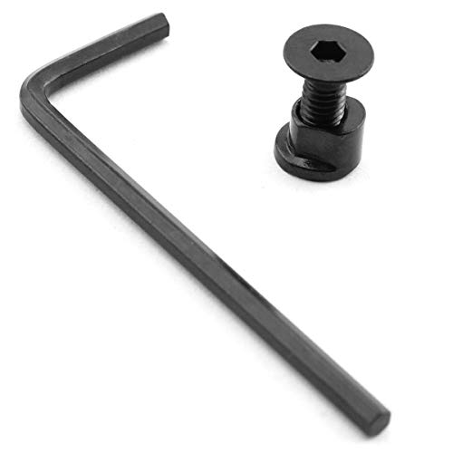 heyous 10 Sets Aluminum Alloy Keymod Screw and Nut Replacement Set for Railed Parts Fit Rail Sections for Hunting - Image 2