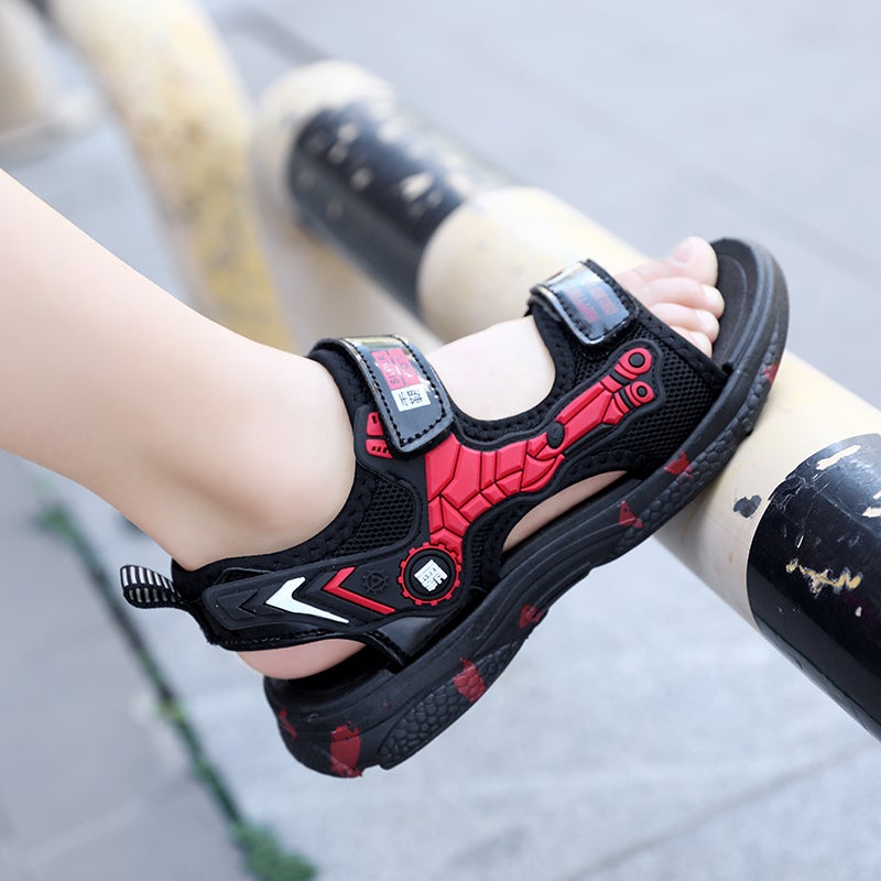 Boys Sandals Korean Style Summer Baby Children'S Soft Sole Shoes Student Beach Shoes - Image 4
