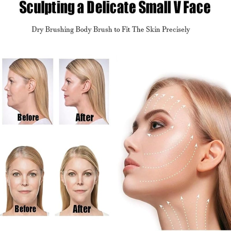 فرشاة مواجهات منحنية، فرشاة تنظيف العينين والعنق - Image 5