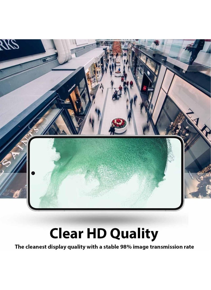 Raxoom Samsung Galaxy S22+ / S22 PLUS 5G Matte Screen Protector [Anti-Glare][Anti-Fingerprint][3D Touch],Matte Surface ceramic film (NOT Glass) Ceramics Matte - Image 4