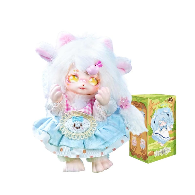 CALEMBOU Plush Blind Box, 7.8'' Dumia Forest Family Series Vinyl Plush Toys, Kawaii Stuffed Soft Anime Plushies Dolls Christmas Birthday for Girls (Dumia Forest Family 1pc) - Image 1